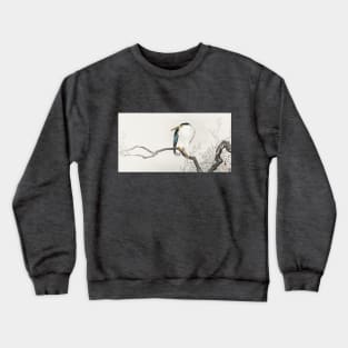 Quack on erratic branch Crewneck Sweatshirt